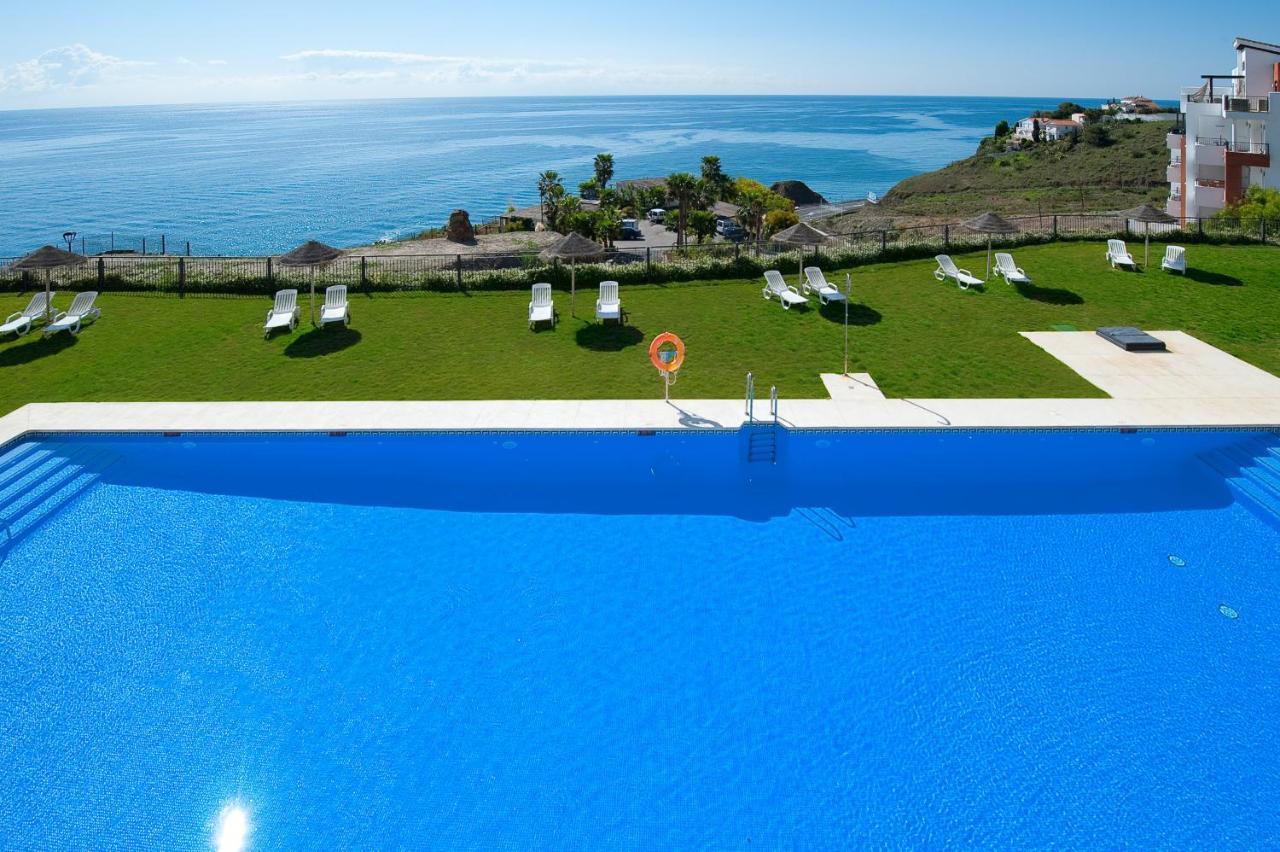 Precioso Apartamento 1 Dormitorio Con Vistas Mar Frontal トロクス・コスタ エクステリア 写真